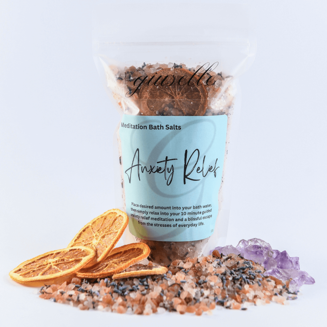 Meditation Bath Salts Anxiety Relief Giuselle